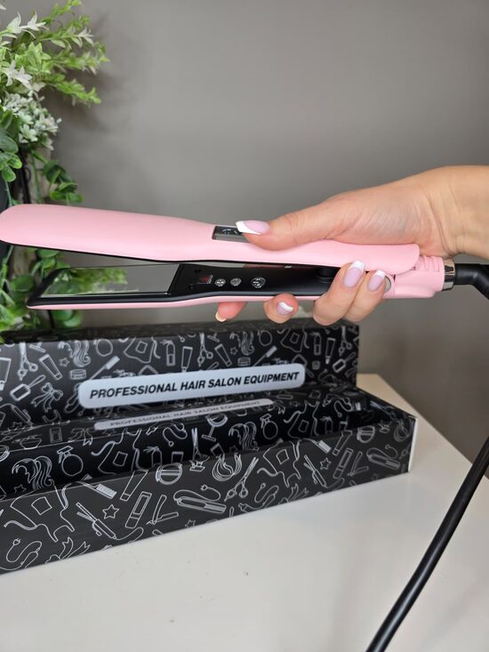 Titāna matu taisnotājs - Rozā (plats)